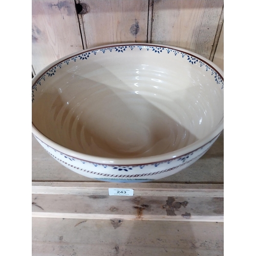 245 - Collection of six Nicholas Mosse Pottery - Sugar bowl, Porridge bowl, Tea plate, Mixing bowl, Teapot... 