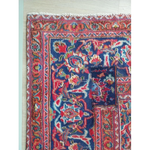 277 - Decorative Persian carpet square {385 cm L x 292 cm W}.