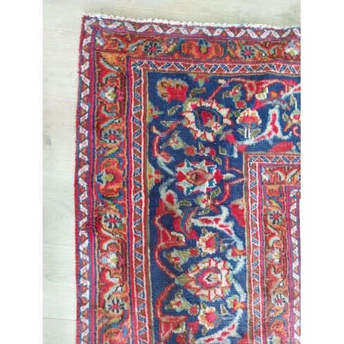 277 - Decorative Persian carpet square {385 cm L x 292 cm W}.