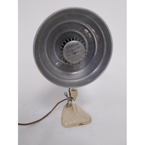 476 - 1950s Pifco infra-red and radiant heater {33 cm H x 24 cm W x 30 cm D}.