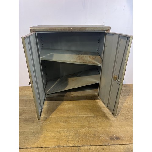 458 - Metal Mini Cooper cabinet {H 101cm x W 90cm x D 47cm }. - NOT AVAILABLE TO VIEW IN PERSON