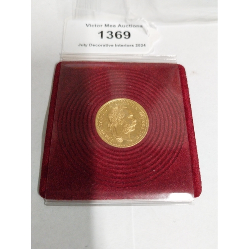 1369 - 1 Ducat Austrian Gold Coin Franz Joseph I. 1915  - NOT ON SITE FOR VIEWING