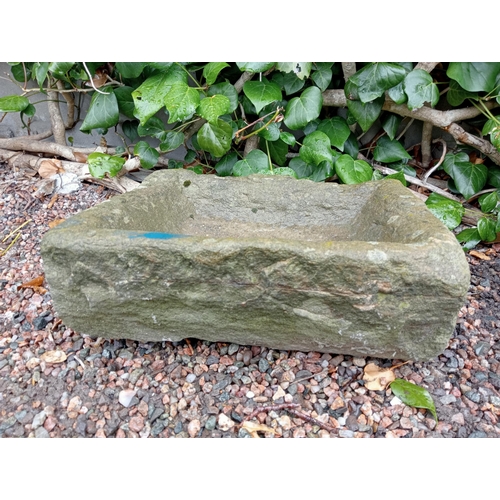 1323 - Yorkshire trough {H 16cm x W 43cm x D 33cm }. NOT AVAILABLE TO VIEW IN PERSON