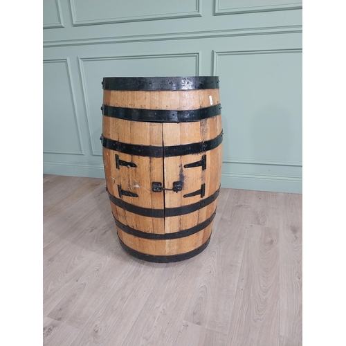 341 - Early 20th C. painted pine toolbox {46 cm H x 90 cm W x 49 cm D}.