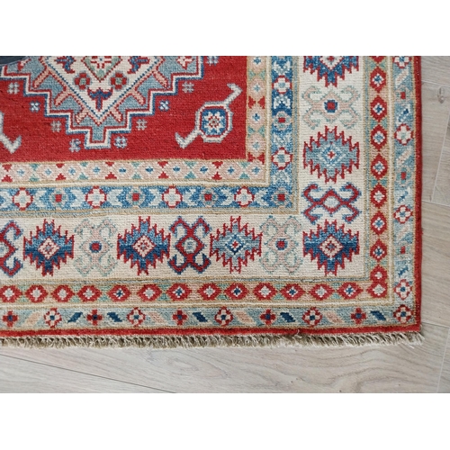 137 - Afghan Kazak carpet square {150cm H x 100cm W}