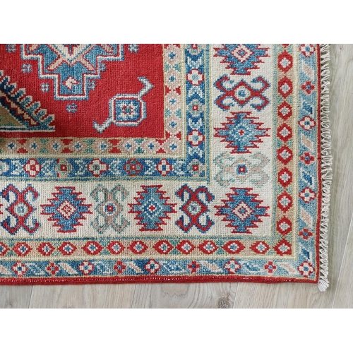 137 - Afghan Kazak carpet square {150cm H x 100cm W}