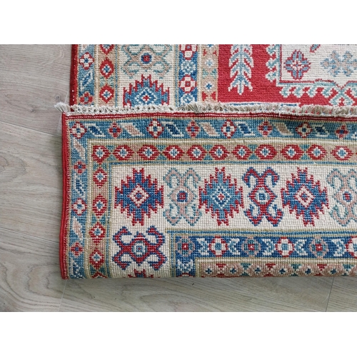 137 - Afghan Kazak carpet square {150cm H x 100cm W}