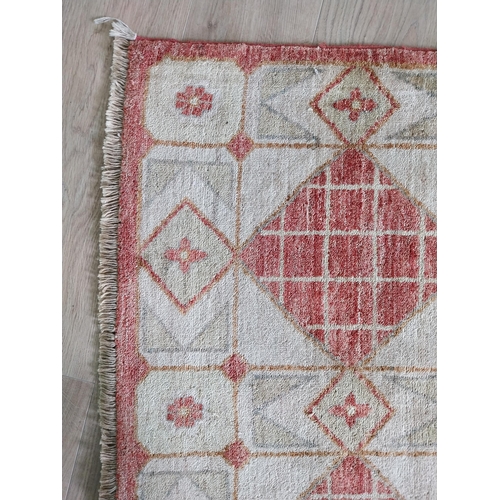 276 - Afghan Zigler carpet square {248cm H x 150cm W}