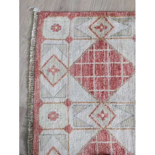 276 - Afghan Zigler carpet square {248cm H x 150cm W}