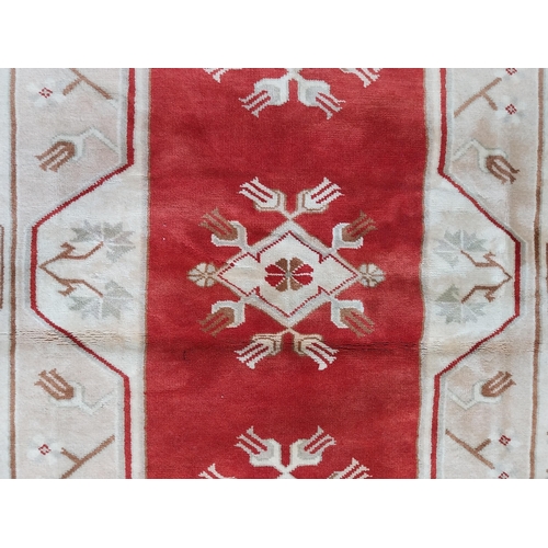 444 - Turkish carpet square {250cm H x 160cm W}