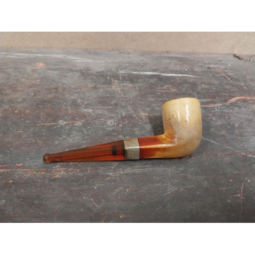 1256 - Early 20th C. pipe in box. {14 cm L}.