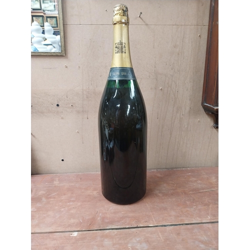 126 - Bottle of 1979 Ayala and Co Champagne. {51 cm H x 13 cm Diam.}.