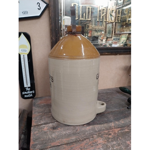 1287 - Gaymer's Cyder stoneware flagon. {43 cm H x 22 cm Diam.}.