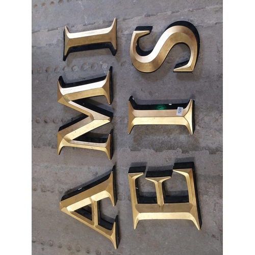 1331 - Miscellaneous lot of six Shop Letters.  {27 cm H x 26 cm W} approx.