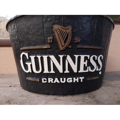 1344 - Guinness Ice Bucket with six Guinness glasses and three shot glasses in original boxes. {18 cm H x 3... 