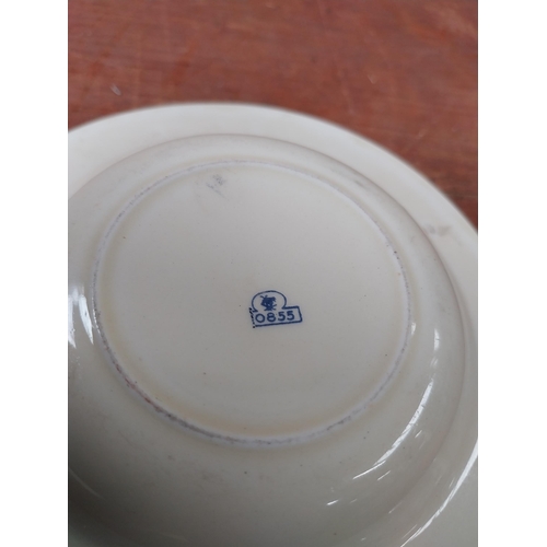 166 - Player's Weights Cigarettes ceramic advertising ashtray {2 cm H x 12 cm Diam.}.