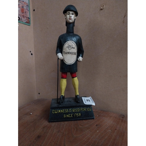 29 - Guinness is Good For You composition advertising figure. {34 cm H x 14 cm W  x 9 cm D}.