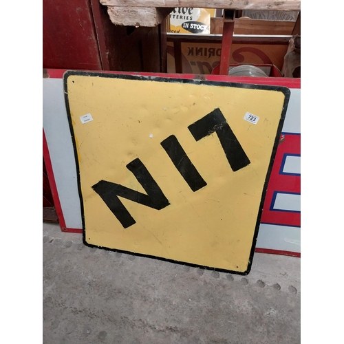 Authentic N17 alloy sign. The N17 was made infamous by the Saw Doctors ...