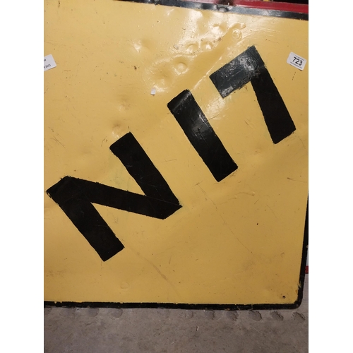 Authentic N17 alloy sign. The N17 was made infamous by the Saw Doctors ...