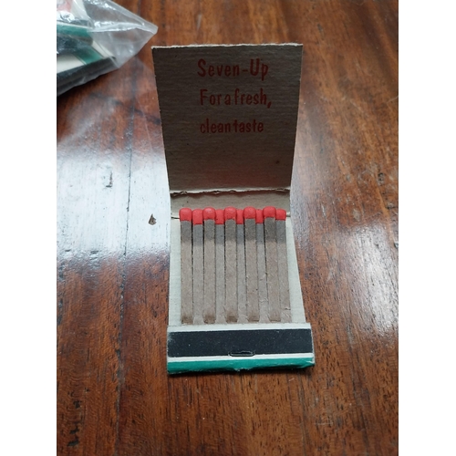 78 - Collection of 7Up advertising matchsticks.