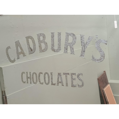 125 - Original Cadbury's Chocolate framed advertising mirror {H 61cm x W 97cm } - NOT AVAILABLE TO VIEW IN... 