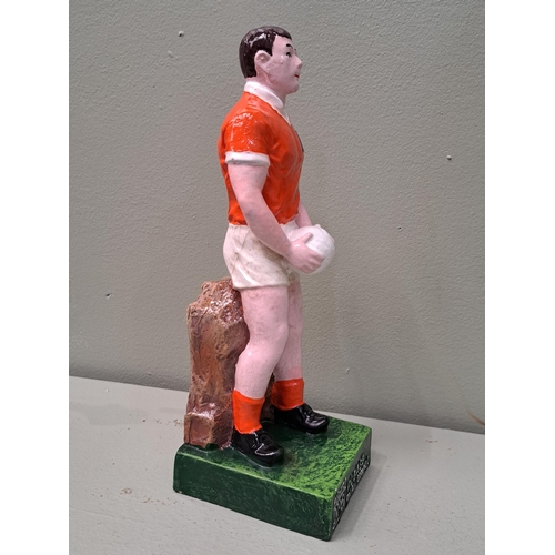 30 - Player's No 6 Please On All Grounds Armagh Footballer advertising figure  {H 29cm x W 9cm x D 10cm }... 