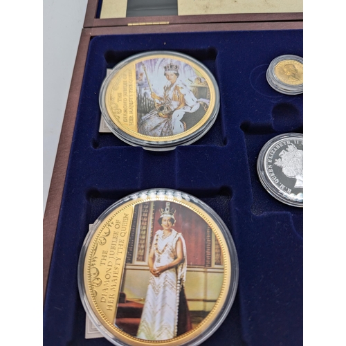 1910 - Boxed collection 2012 The Diamond Jubilee Weekend with six comerative coins