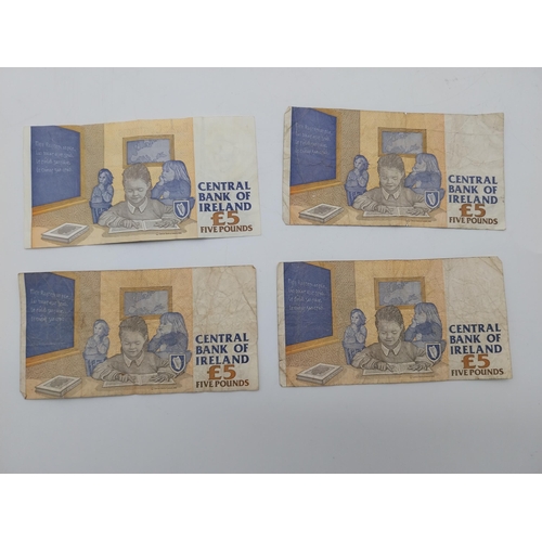 1920 - Four �5 punt notes (Dates: 1995/1996/1998)