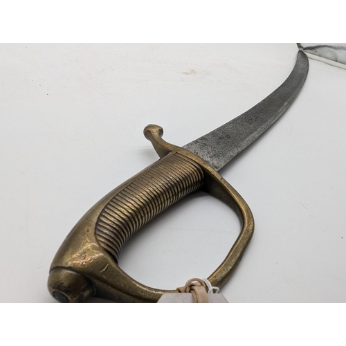 1934 - Early 19th C. Russian military sword {13cm H x 81cm L}