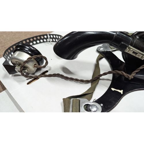 2001 - WWII operators breastplate transmitter with headset