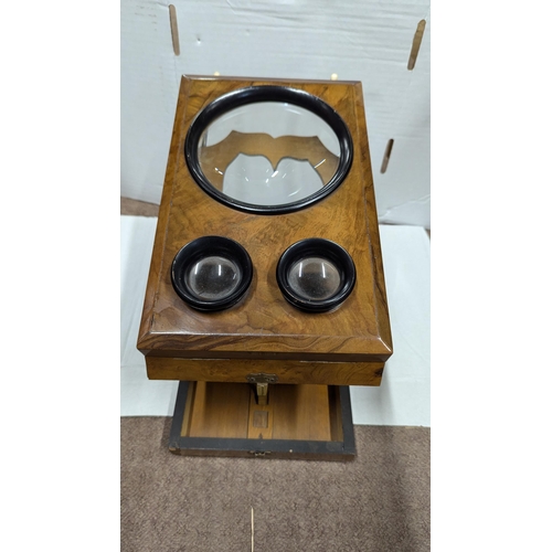 2008 - 19th C. Walnut viewer