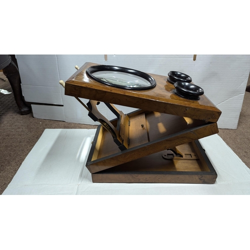 2008 - 19th C. Walnut viewer