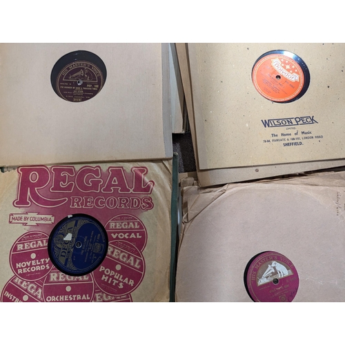 2027 - Box of 78's for gramaphone