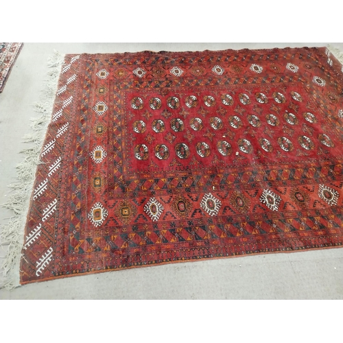 372 - Good quality Persian carpet square {290 cm H x 212 cm W}.