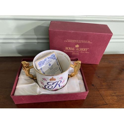 405 - Royal Albert bone china HM Queen Elizabeth The Queen Mother's one hundred year no. 037 commemorative... 