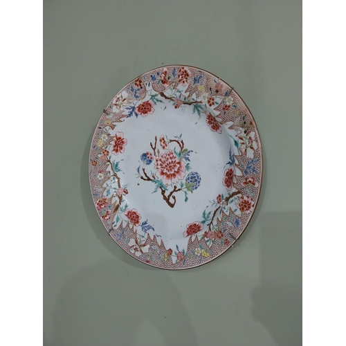 43 - 19th C. Oriental ceramic plate