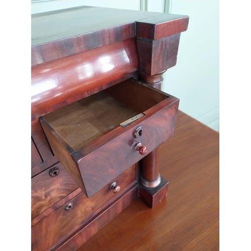 472 - Good quality Victorian mahogany apprentice scotch chest of drawers {45 cm H x 39 cm W x 29 cm D}.