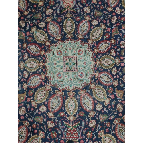 577 - Decorative Persian carpet square {340 cm L x  cm W 230}.