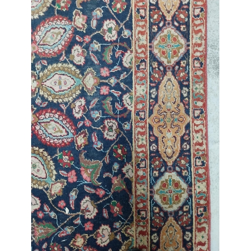 577 - Decorative Persian carpet square {340 cm L x  cm W 230}.