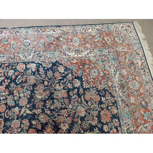 750 - 19th C. Persian carpet square {390 cm L x 270 cm W}.