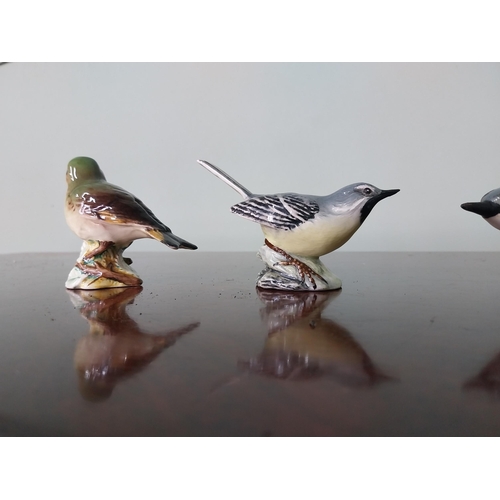 840 - Set of five Beswick ceramic Birds {Approx. 8 cm H x 9 cm W x 4 cm D}.