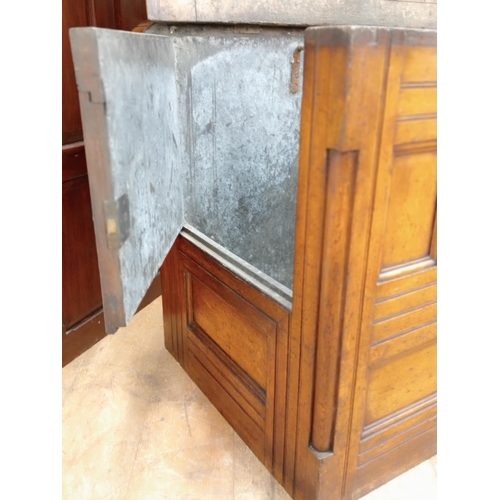 85 - 19th French drawing room oak coal bunker {H 79cm x W 96cm x D 66cm } - NOT AVAILABLE TO VIEW IN PERS... 