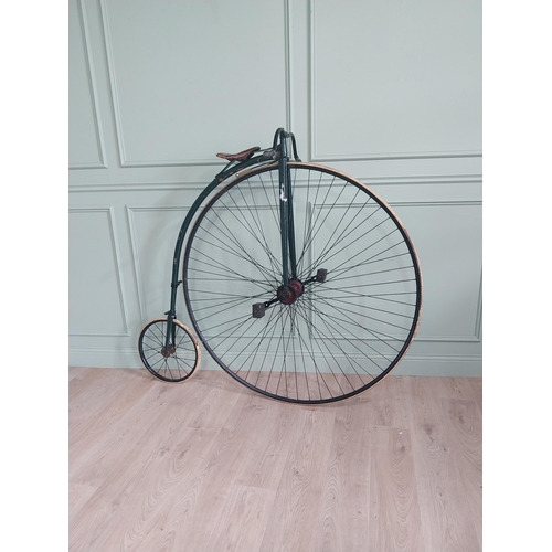 145 - Rare 19th C. Rudge Penny Farthing by D. Rudge & Co., Coventry {150 cm H x 145 cm W x 162 cm D}.