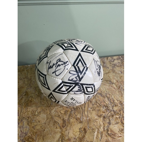 409 - Umbro F.I.F.A. approved football signed by the 2002 FIFA World Cup Republic of Ireland Squad.