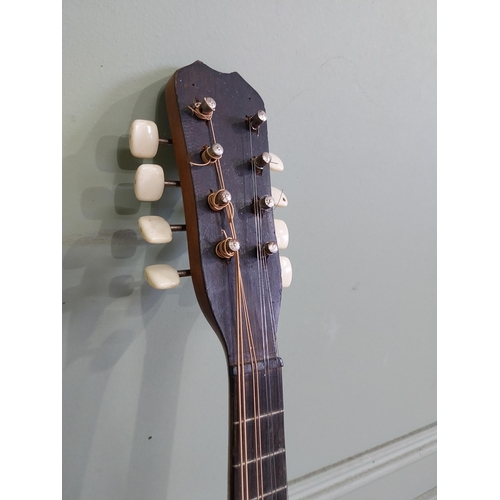 2062 - Eight string box mandolin {63 cm H x 26 cm W x 10 cm D}.