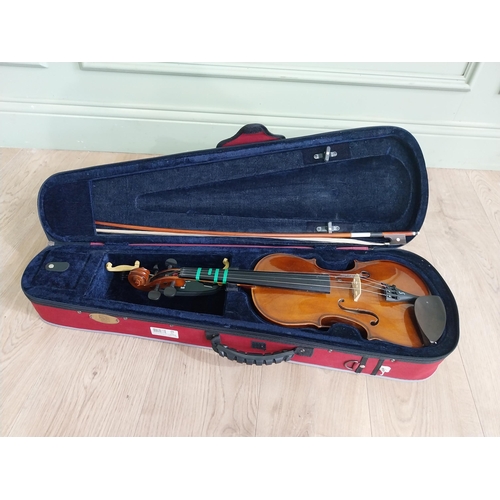 541 - Sentor violin in case.