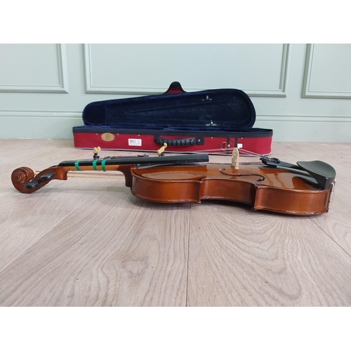 541 - Sentor violin in case.