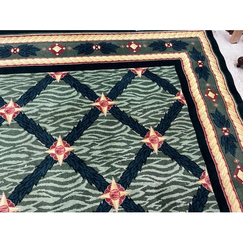 1170 - Good quality decorative carpet square {510 cm L x 270 cm W}.