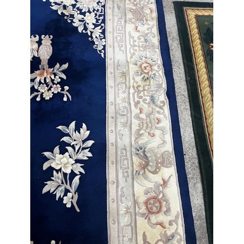 1349 - Good quality decorative carpet square {375 cm L x 278 cm W}.