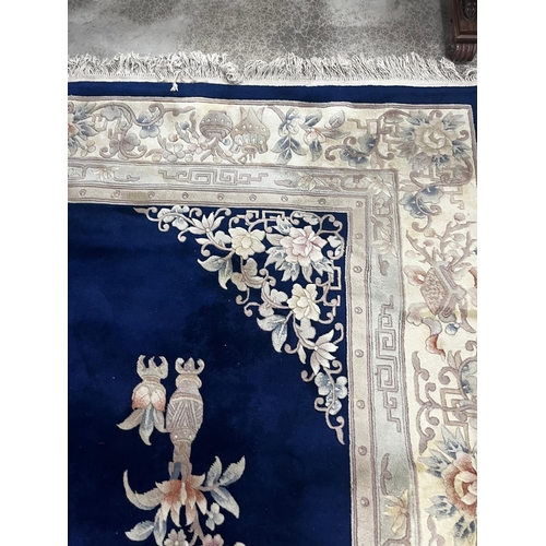 1349 - Good quality decorative carpet square {375 cm L x 278 cm W}.